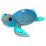 Puzzle 3d - tortue blue