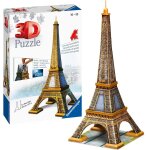 Puzzle 3d tour eiffel 216 pcs blanc