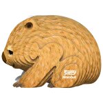 Puzzle 3d - wombat brown