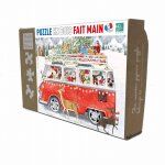 Puzzle 50 pi�ces - le van de no�l de kim hinds marron