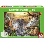 Puzzle animaux en afrique 60 pcs vert Puzzle animaux en afrique 60 pcs vert