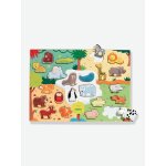 Puzzle animo en bois - multicolore