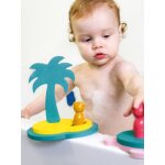 Puzzle de bain friends - bleu