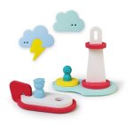 Puzzle de bain - a la rescousse bleu