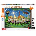Puzzle le banquet astérix 1500 pièces blanc Puzzle le banquet astérix 1500 pièces blanc