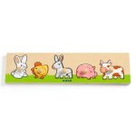 Puzzle en bois farm'n'co multicolore