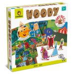Puzzle en bois paysage avec 12 animaux � placer jeu �ducatif multicolor