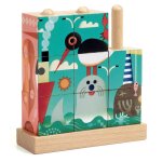 Puzzle en bois puzz up sea multicolore