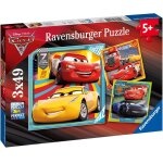 Puzzle cars les l�gendes de la route 3x49 pcs rouge