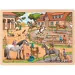 Puzzle centre Équestre beige Puzzle centre Équestre beige