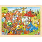 Puzzle chantier beige