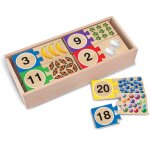 Puzzle des chiffres beige