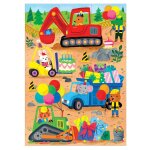 Puzzle - construction multicolor