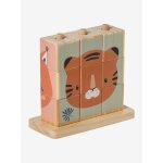 Puzzle de cubes  empiler en bois fsc bois