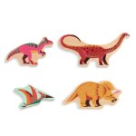 Puzzle dino multicolore