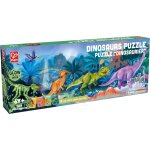 Puzzle dinosaures phosphorescent xxl multicolore