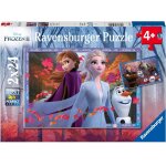 Puzzle disney la reine des neiges 2x24 pcs bleu