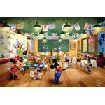 Puzzle l'�cole de mickey et minnie 200 pcs vert