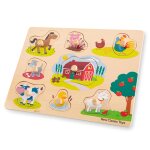 Puzzle ferme 8 pcs beige