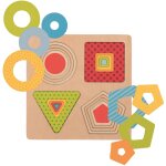 Puzzle � formes beige