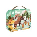 Puzzle frise la pr�histoire 100 pi�ces multicolore