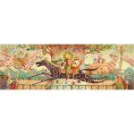 Puzzle gallery wonderful ride 100 pi�ces multicolore