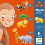 Puzzle gant ouistiti et ses amis multicolore
