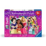 Puzzle girl power disney 3x49 pcs rose