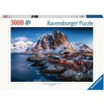 Puzzle hamnoy iles lofoten 3000 pcs blanc Puzzle hamnoy iles lofoten 3000 pcs blanc