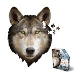 Puzzle i am mini - loup multicolor