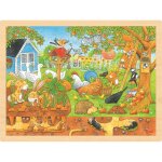 Puzzle notre jardin beige