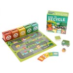 Puzzles et jeux - apprendre le recyclage multicolor
