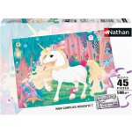 Puzzle jolie licorne 45 pcs rose Puzzle jolie licorne 45 pcs rose