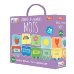 Puzzle & livre apprends tes premiers mots rouge