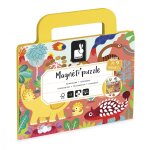 Puzzle magn�ti'puzzle dino 36 pcs multicolore