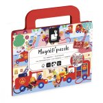 Puzzle magn�ti'puzzle pompiers 36 pcs multicolore