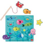 Puzzle magn�tique animaux marins bleu