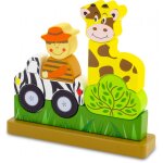 Puzzle magn�tique zoo jaune