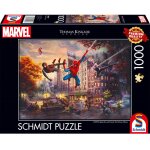 Puzzle marvel spider - man et ses amis 1000 pcs noir