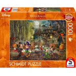 Puzzle mickey et minnie f�tent halloween 1000 pcs orange