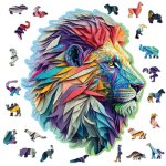 Puzzle - modern lion 250 pi�ces multicolor