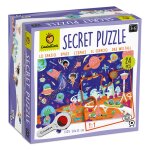 Puzzle d observation avec loupe en bois jeu �ducatif pour d�velopper l attention multicolor
