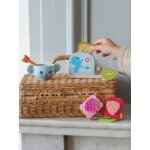 Puzzle petit d�jeuner des chatons rouge