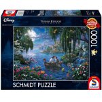 Puzzle la petite sirne et le prince eric 1000 pcs bleu