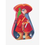 Puzzle le pirate et son trsor 36 pices djeco multicolore