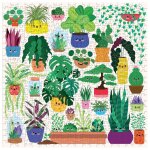 Puzzle - plantes heureuses multicolor