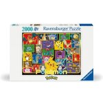 Puzzle pokmon lumineux 2000 pcs blanc