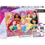 Puzzle princesses disney 45 pcs rose Puzzle princesses disney 45 pcs rose