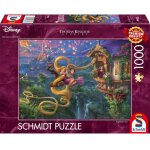 Puzzle raiponce emm�l�e dans l'amour 1000 pcs violet