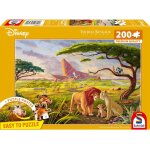 Puzzle le roi lion 200 pcs orange
